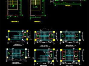 樓梯節(jié)點詳圖CAD圖紙 從平面設(shè)計到深化施工的完整指南